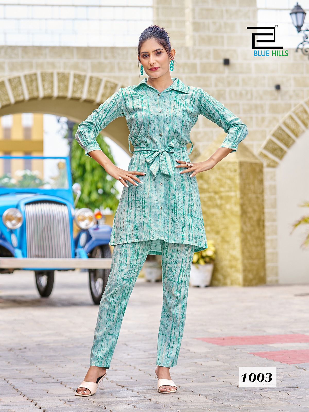 Pretty Girl By Blue Hills Cord Set Kurti With Bottom Catalog
